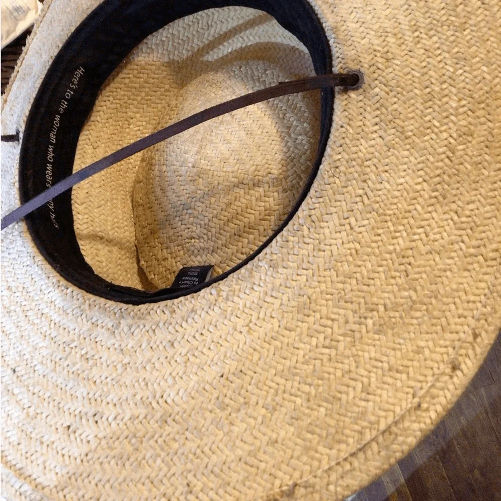 Gigi Pip Straw Panama Hat - REAd***Natural